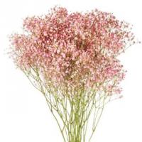 دسته گل عروس صورتی