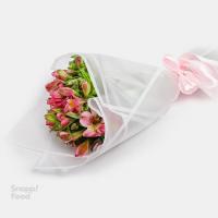 دسته گل آلسترومریا 10 شاخه صورتی