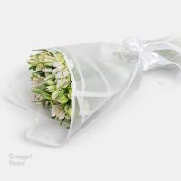 دسته گل آلسترومریا 10 شاخه سفید