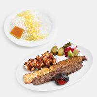 چلو کباب مخصوص امیرکبیر