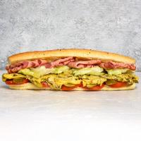 ساندویچ ژامبون گوشت تنوری