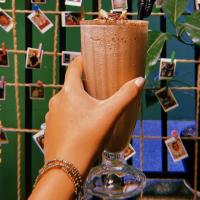 شیک نوتلا بادام زمینی