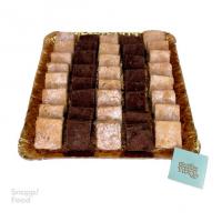 شیرینی تخته‌ ای سیب و گردو