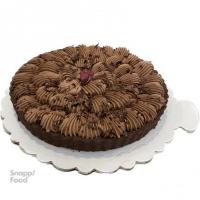 تارت شکلات و آلبالو