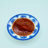 زرشک پلو با سینه مرغ سس پز