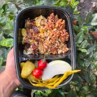 نیمرو خرما و گردو