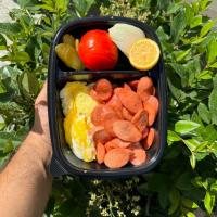 نیمرو با سوسیس