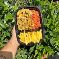 املت قارچ و سیب زمینی