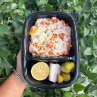 املت با پنیر پیتزا