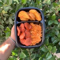 املت سوسیس با سیب زمینی تنوری