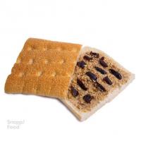 ساندویچ ارده و خرما و گردو