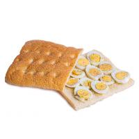 ساندویچ تخم مرغ آب پز