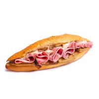 ساندویچ ژامبون گوشت و بادمجان