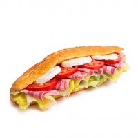 ساندویچ ژامبون گوشت 90 درصد