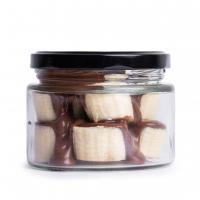 موز با سس نوتلا