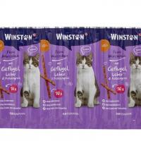 تشویقی مدادی وینستون گربه طعم مرغ و جگر ۱۰ عددی 