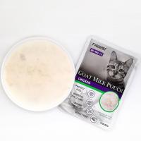 پوچ گربه فنبی طعم گوشت مرغ و شیر بز ۸۵ گرم