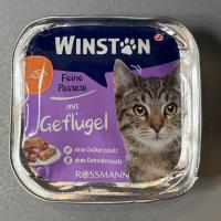 ‌ووم گربه وینستون طعم مرغ ۱۰۰ گرم