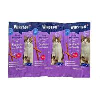 تشویقی مدادی گربه وینستون طعم ماهی ۵ عددی 