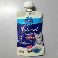 پودینگ گربه فنبی طعم ماهی تن و ماهی کاد