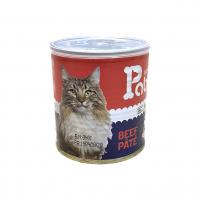 کنسرو گربه پابلو سوپرپریمیوم ۸۰۰ گرم طعم گوشت گاو