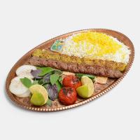 چلو کباب میکس (چلو ایرانی)