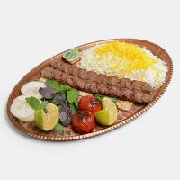 چلو کباب (گوسفندی)