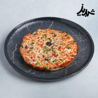 پیتزا مینی گوشت و قارچ