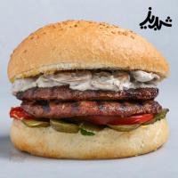 قارچ برگر دبل