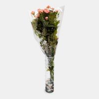دسته گل رز مینیاتوری صورتی