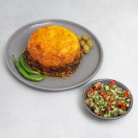 ته چین کلم پلو شیرازی