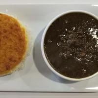 کته پلو با خورشت قورمه سبزی