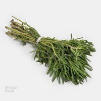 سبزی مرزه پاک شده