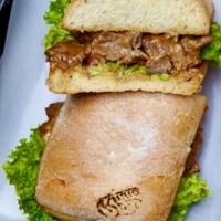 ساندویچ پولد بیف چیز