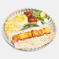خوراک جوجه کباب  زعفرانی	