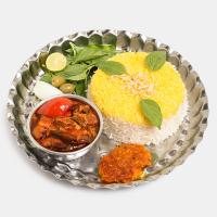 چلو خورشت بادمجان