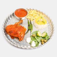 خوراک مرغ سس پز