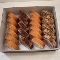 مخلوط رولت ریز شکلاتی و وانیلی