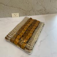 رولت حلوا و خرما مخلوط