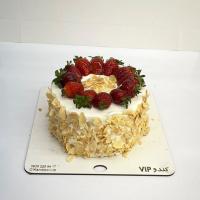 کیک پرک بادام بدون مغز