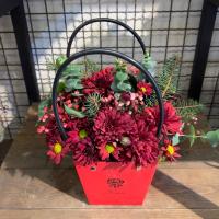 باکس کوچک بی بی دسته دار قرمز