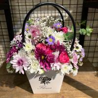 باکس کوچک بیبی گل دستهدار سفید