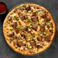 پیتزا قارچ و پنیر