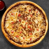 پیتزا قارچ و گوشت