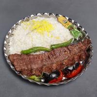 چلو کباب سلطانی بدون دورچین