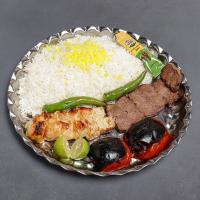 چلو کباب بختیاری بدون دورچین