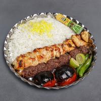 چلو کباب وزیری بدون دورچین