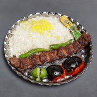 چلو کباب لقمه بدون دورچین