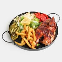 نصف مرغ بریان ویژه پرسی (900 گرم)