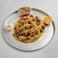 کلم پلو شیرازی با دورچین